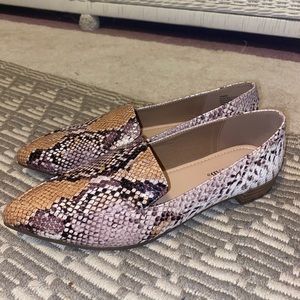 Snake Skin Flats